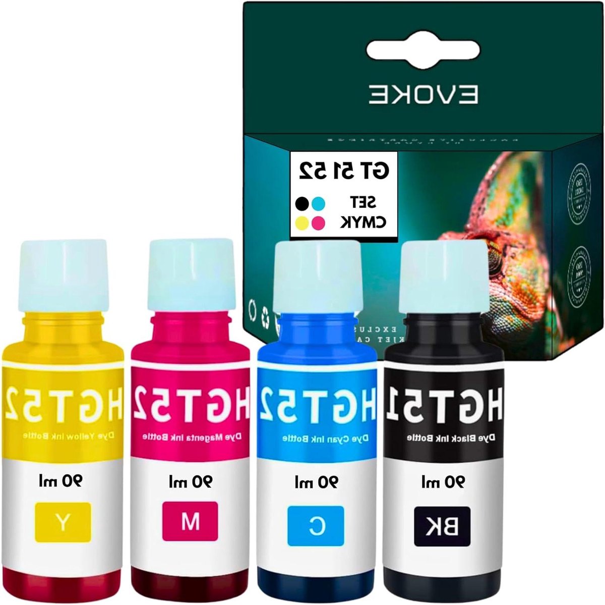 Inkt Cartridge Set - Printer Inkt - Thuis Printen - Hoge Capaciteit - 360 ml - CMYK