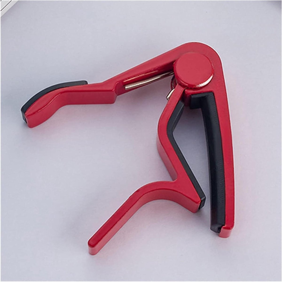 Gitaar Capo - Snaarinstrument Accessoire - Muziek Spelen - Snelle Wissel - 8x7cm - Rood