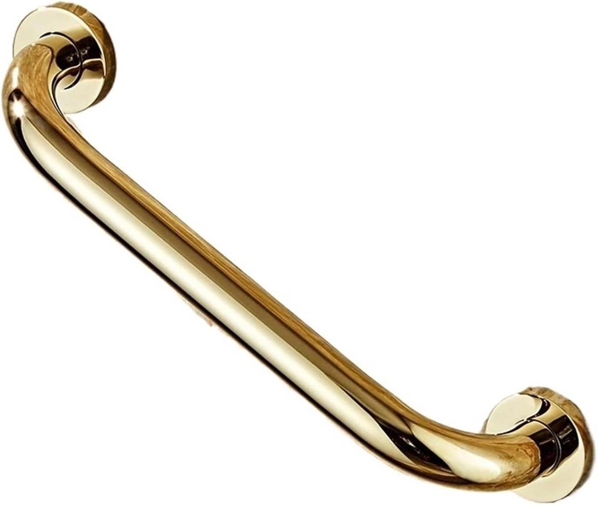 Badkamer Handgreep - Veiligheid Ondersteuning - Veiligheid Verhogen - Ergonomische Contour - 40 cm - Goud