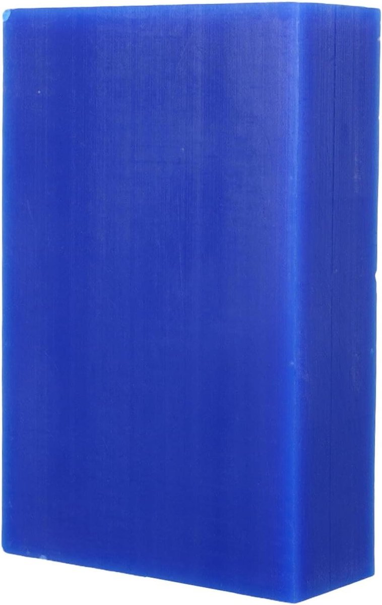 Snijblok Wax - Gietblok Modelbouw - Sieraden Maken - Hoge Precisie - 14 cm - Blauw