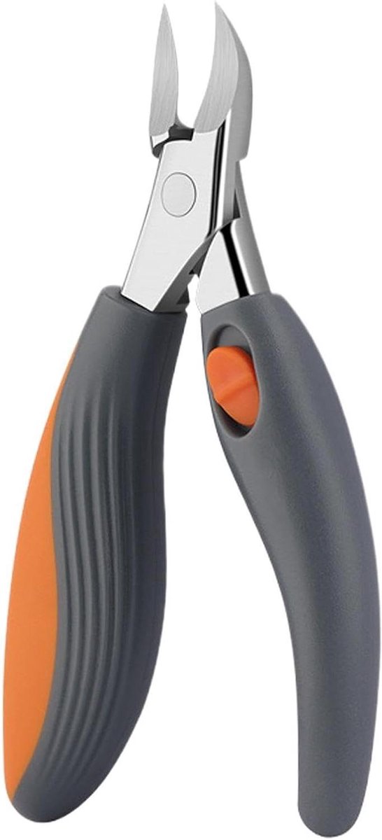 Teennagelknipper - Nagelschaar - Nagelverzorging - Ergonomisch handvat - 13.6 cm - Zilver