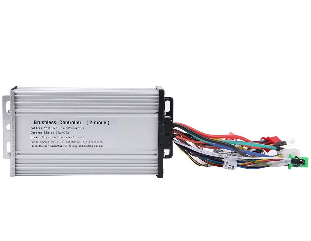 Dailygoody - OmGoods - Dailygoody - Batterij 48V - Dual Mode Motor Controller - Soepel Rijden - Geschikt voor Elektrische Scooter - Rechthoekig Model - Professionele Productie