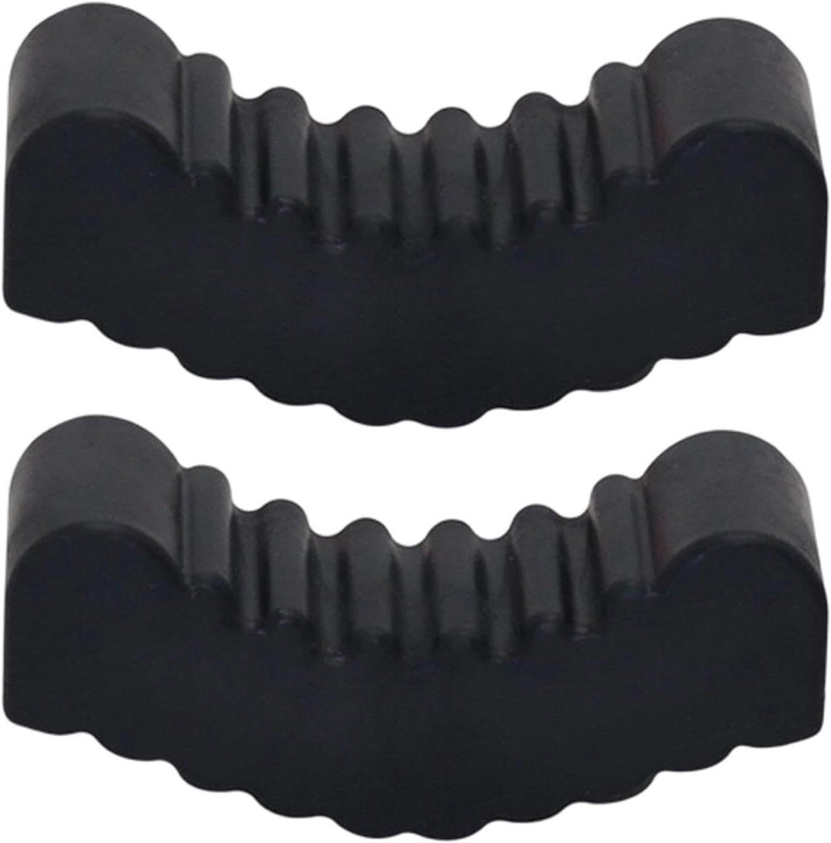 Krikstandaard Pads - Rubberen Adapters - Voertuig Onderhoud - Antislip Heavy Duty - 3 Ton Capaciteit - Zwart Rood