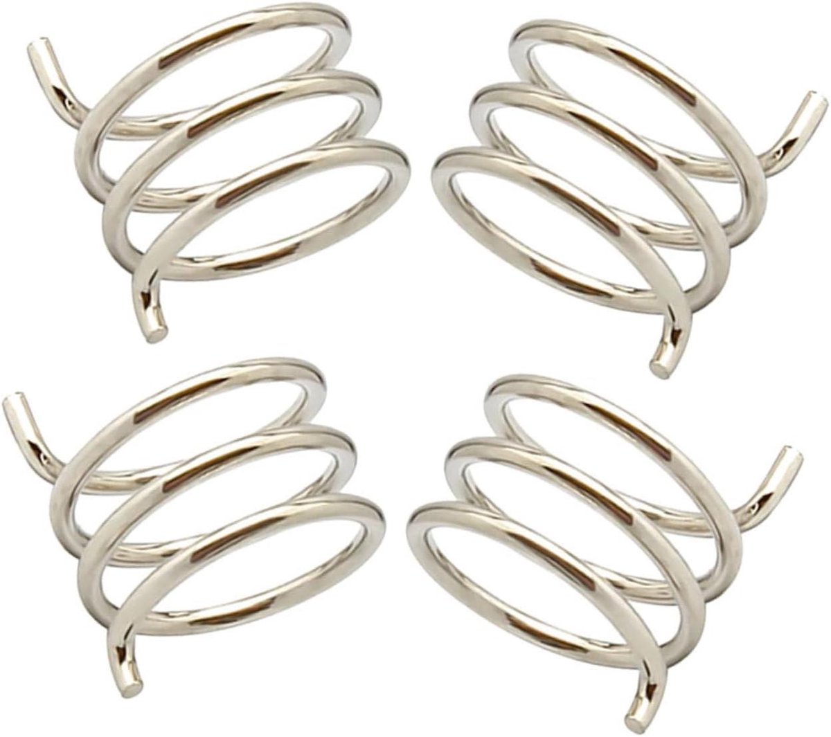 Fiets Remveer - Remonderdeel Fiets - Fietsonderhoud - Hoge Elasticiteit - 2.26x2.26x1.86 cm - Zilver