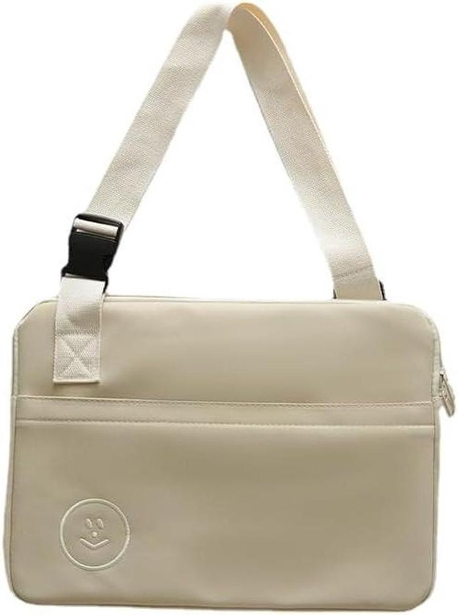 Laptop Tas - Laptoptas Vrouwen - Bescherming Laptop - Pluche Voering - 11-13 inch - Roze