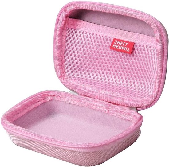 Draagbare Hard EVA Reiskoffer voor JBL GO 4 en GO 3 Bluetooth Speaker - Roze, Bescherming en Opbergruimte — afbeelding 2