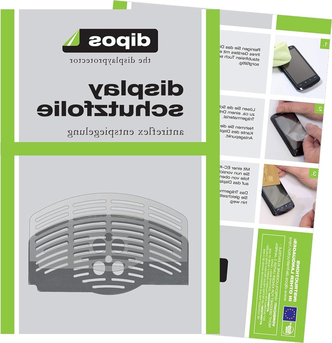 Screen Protector Mat - Display Folie - Apparaat Bediening - Anti-Vingerafdruk - 2 Stuks - Mat