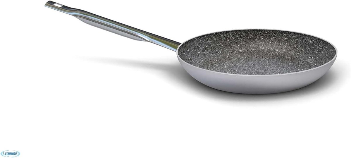 Koekenpan - Pannen Set - Koken in keuken - Alluminato e Nero - 24 cm - Meerkleurig