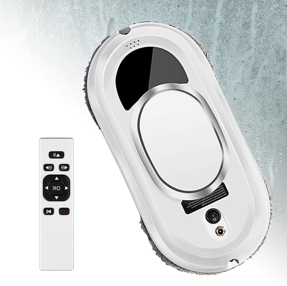 Ramenrobot - Glastreiniger Robot - Ramen Schoonmaken - Slimme Navigatie - 35x35cm Min - Wit