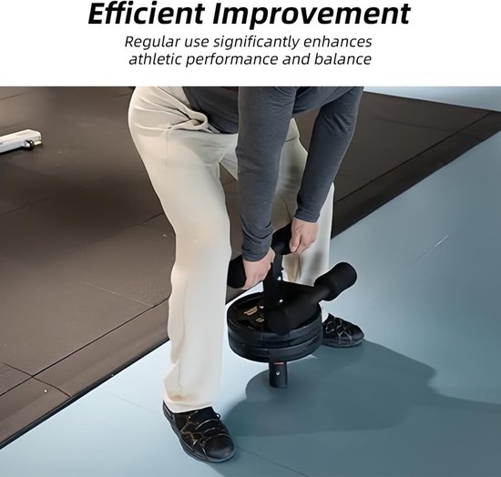 Tibialis Trainer - Been trainer - Beenkracht verbeteren - Draagbaar ontwerp - 30 x 23 x 15 cm - Zwart — afbeelding 3