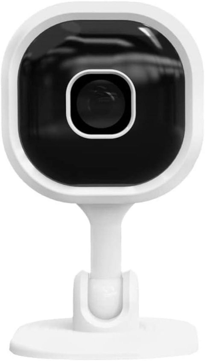 Beveiligingscamera Binnen - Babycamera Huisdiercamera - Huisbewaking - 2K Resolutie Nachtkleur - N.v.t. - Wit