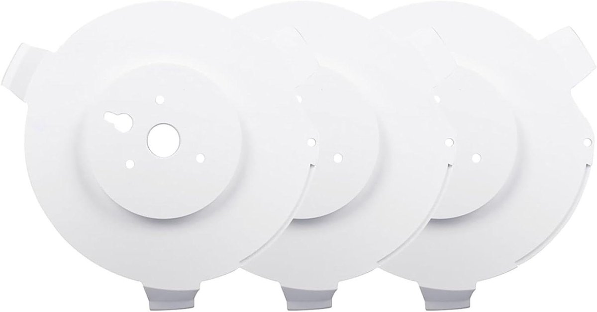 Dioche Deco M9 Plus Muurbeugel - Stevige Beugelhouder voor Mesh-wifisysteem voor Het Hele Huis - Eenvoudige Installatie met Verborgen Kabelbeheer - Ruimtebesparend Ontwerp - 1/2/3 Pakketopties (3PCS)