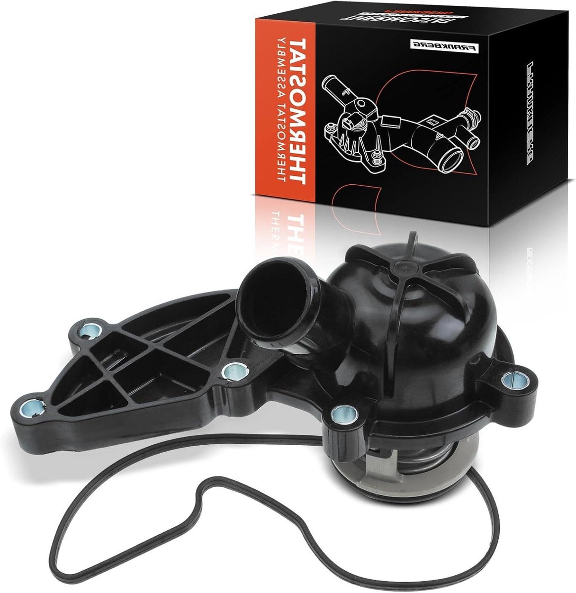 Thermostaat met Behuizing - Koelsysteem Onderdeel - Motor Koelen - Inclusief Afdichting - 20 cm - Niet Gespecificeerd