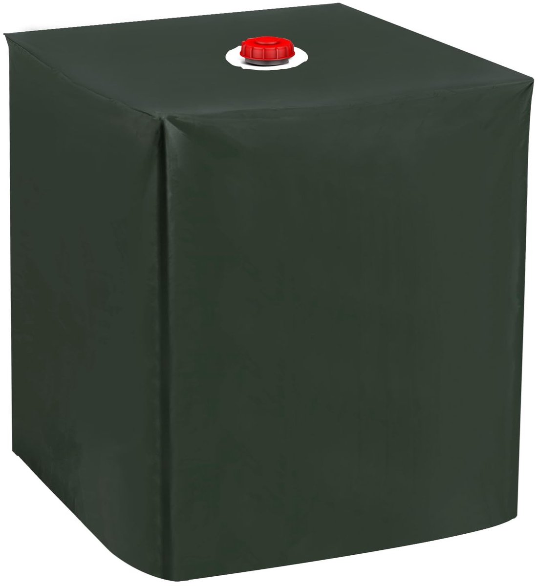 Dailygoody - OmGoods - Dailygoody 60L Total Cover - Waterdichte Bescherming - Groen - Tuin - Zon- en Regenbescherming - Geschikt voor IBC-tanks - 1000 Liters
