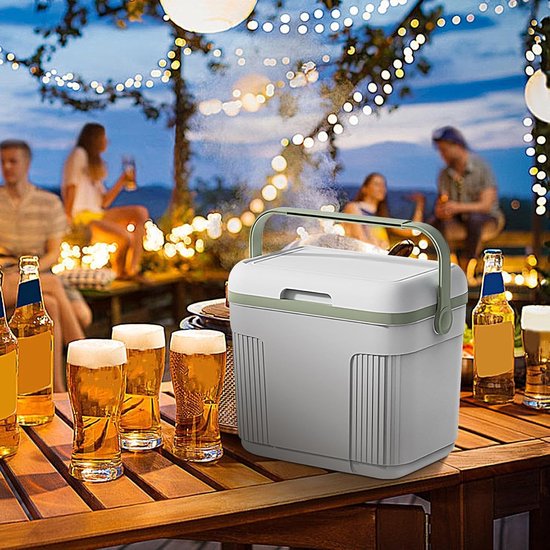 Geïsoleerde Koelbox - Draagbare Koeler - Buitenavonturen - Geavanceerde Isolatie - 10 Liter - Zwart — afbeelding 3