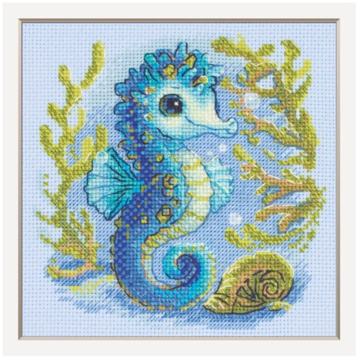 Borduurpakket Baby Sea Horse - Aine - A1038 - Baby Zeepaardje