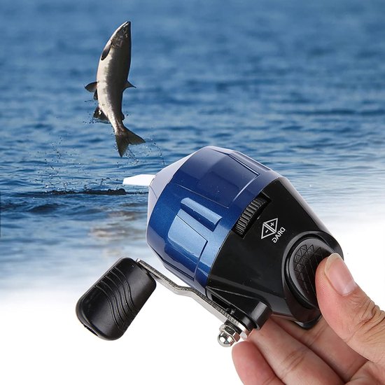 Ultralichte Spincast Vismolen voor Rechtshandige Vissers, Ideaal voor Roofvis en Zoetwatervissen met Diverse Aas — afbeelding 5