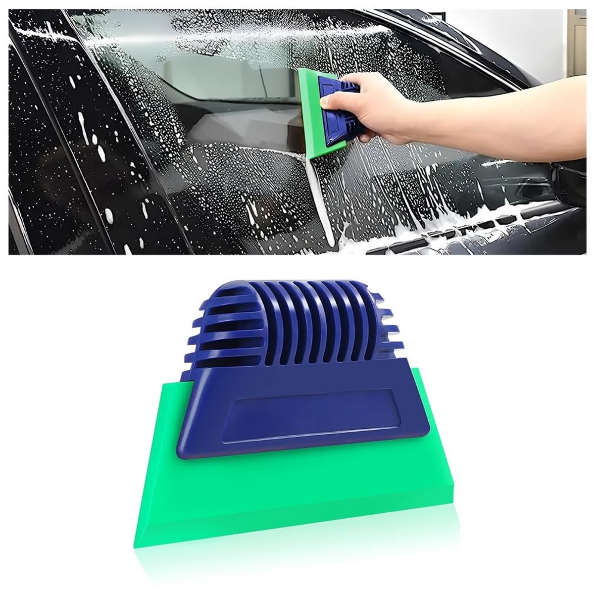 Dailygoody - Autofolie - Raamfolie - Lakbeschermingsfolie - Groen - Vinyl - Soft Rubber Rakel - Geschikt voor Auto