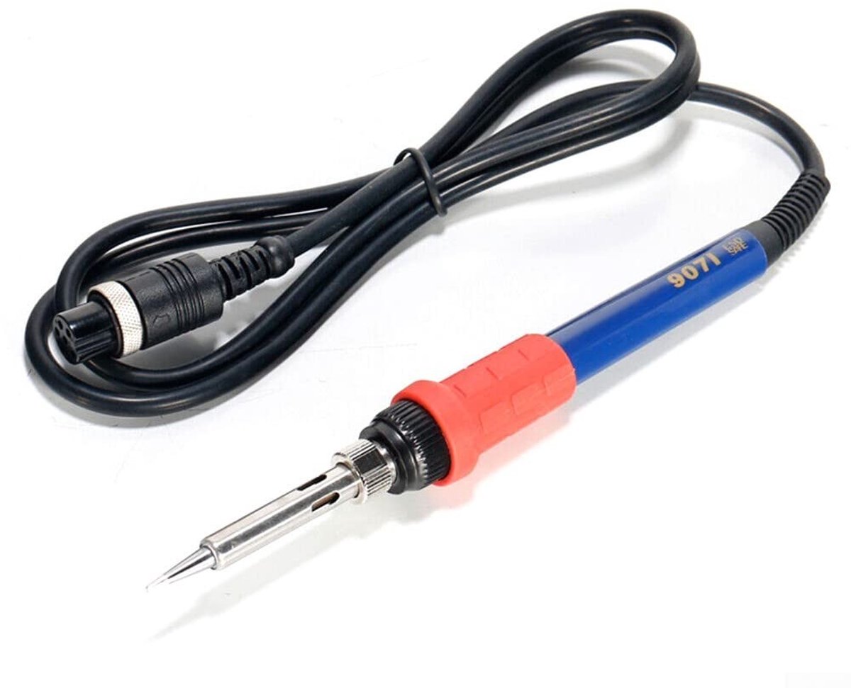 Dailygoody - OmGoods - Dailygoody - Soldeerbout Handvat - 907I 6Pin - Duurzaam en veelzijdig - Rood - Soldeerstation - Geschikt voor Elektronica Assemblage - 75W