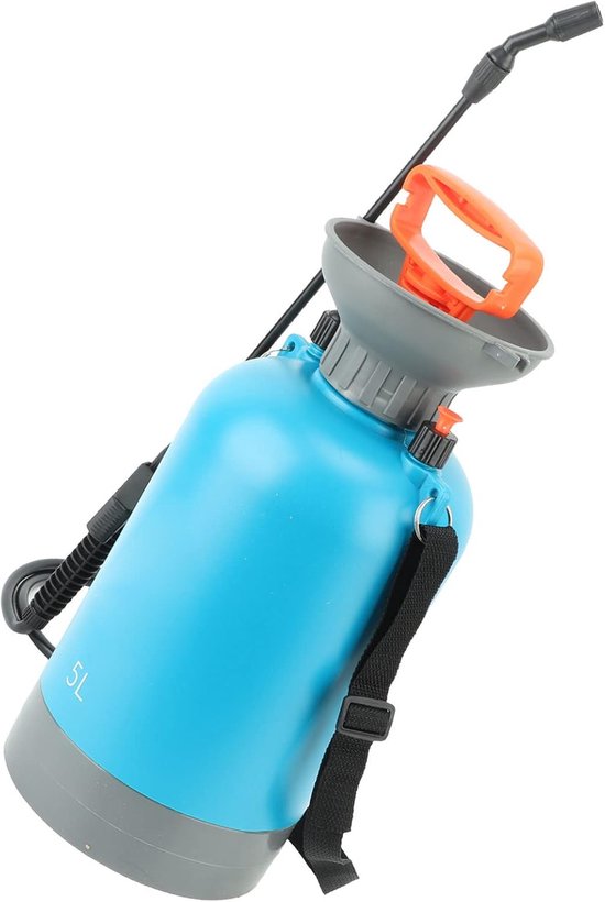 Drukspuit 5L - Tuinsproeier Gazonsproeier - Planten Water Geven - Handmatige Pomp - 5 Liter - Blauw — afbeelding 5