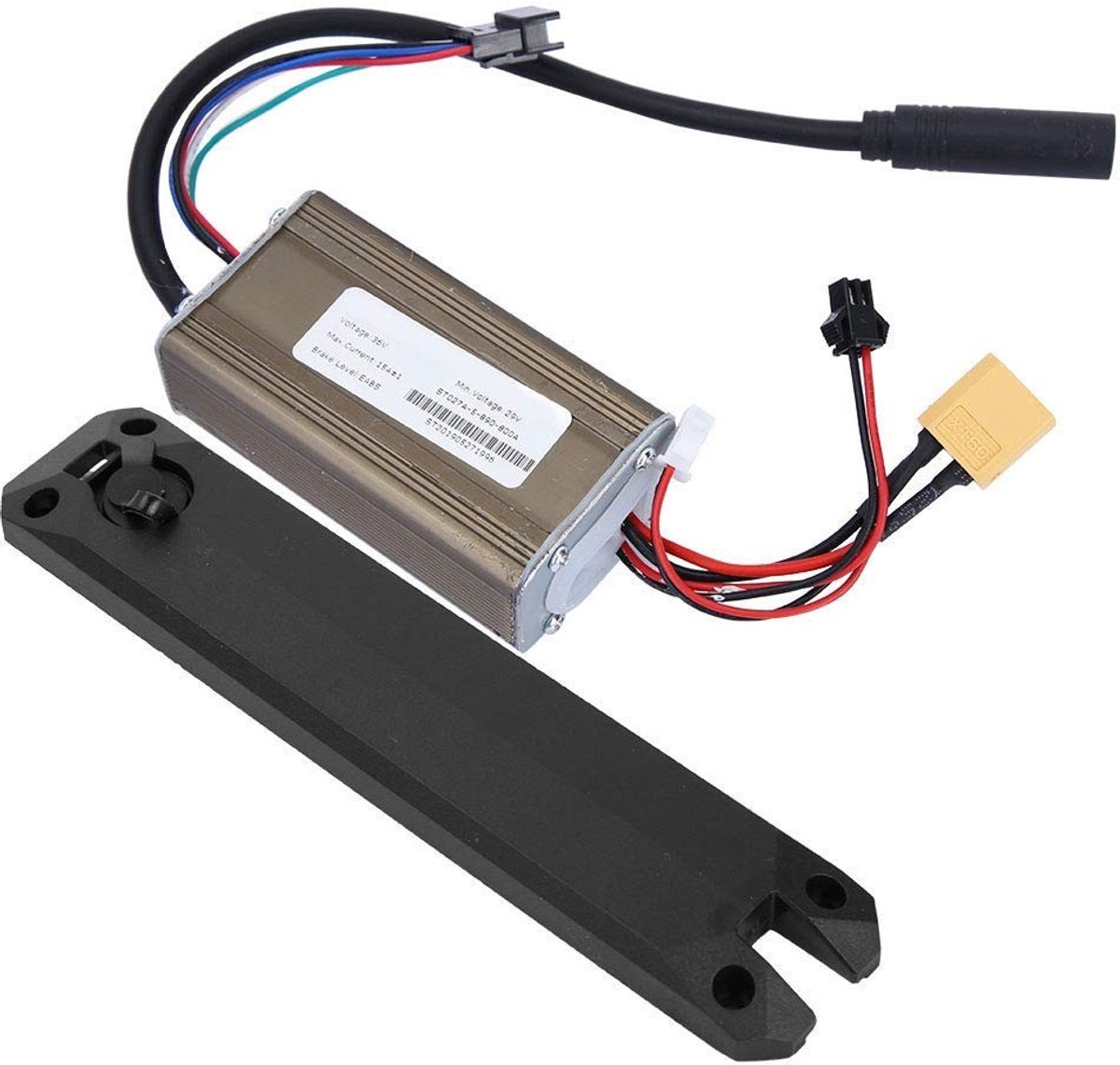Dailygoody - 36V bedieningspaneel - Elektrische scooter - Waterdicht en veilig - 8 inch - Oplaadpoort - Accessoire voor scooter - Aluminium