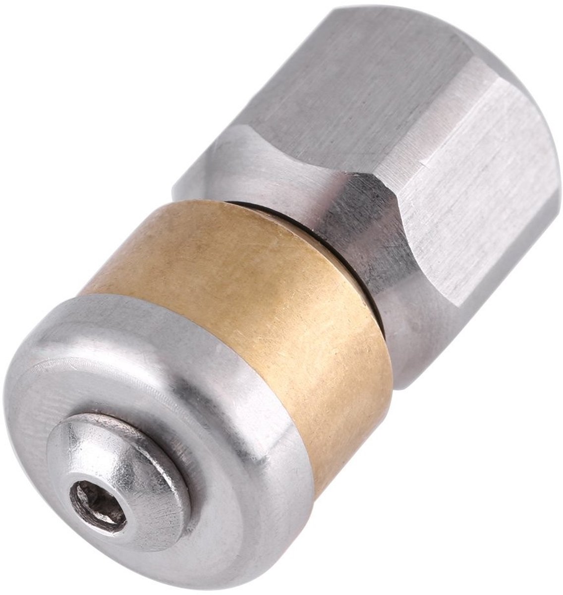 Dailygoody - Sewer Jetter nozzle - Hoge druk - Roterende functie - Versterkt ontwerp - Geschikt voor afvoerreiniging - 1/4 aansluiting