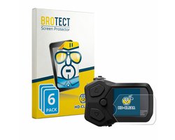 BROTECT - Screenprotector voor Shimano SC-EN500 - Folie Beschermfolie transparant 6 Stuks