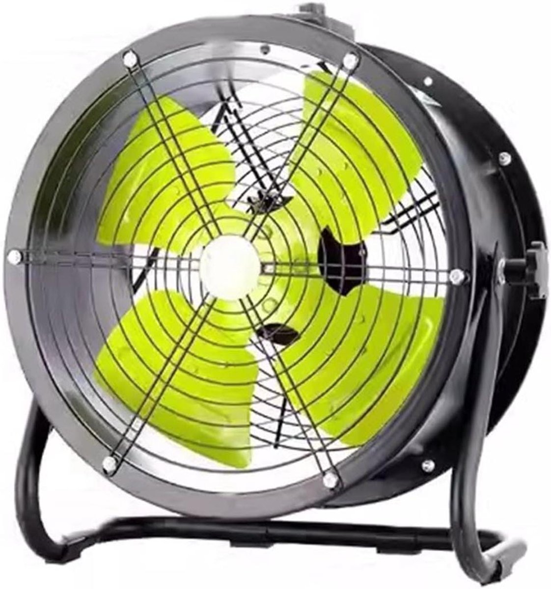 Metalen vloerventilator - Industriële ventilator - Werkplek verkoeling - Hoog vermogen - Niet gespecificeerd - Zilver
