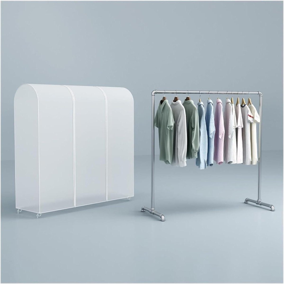 Kledingstofkap - Kledinghoes - Kast Opbergen - Vochtbestendig - 150x150x50CM - A