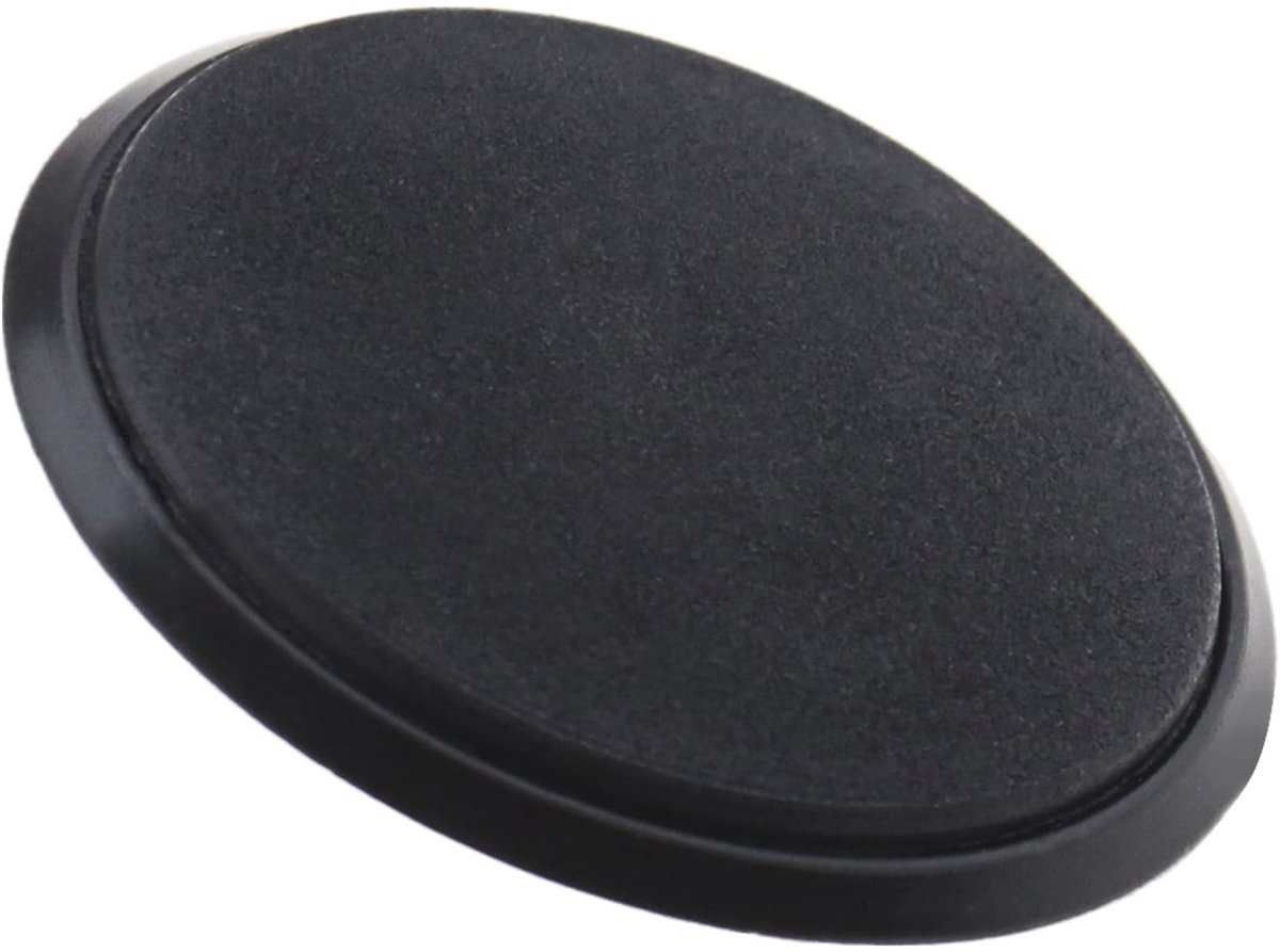 aladdien - 46 mm auto achterruitwisserplug - Dummy Plug - Hoogwaardige ABS - Zwart - Universeel - Geschikt voor antennegaten