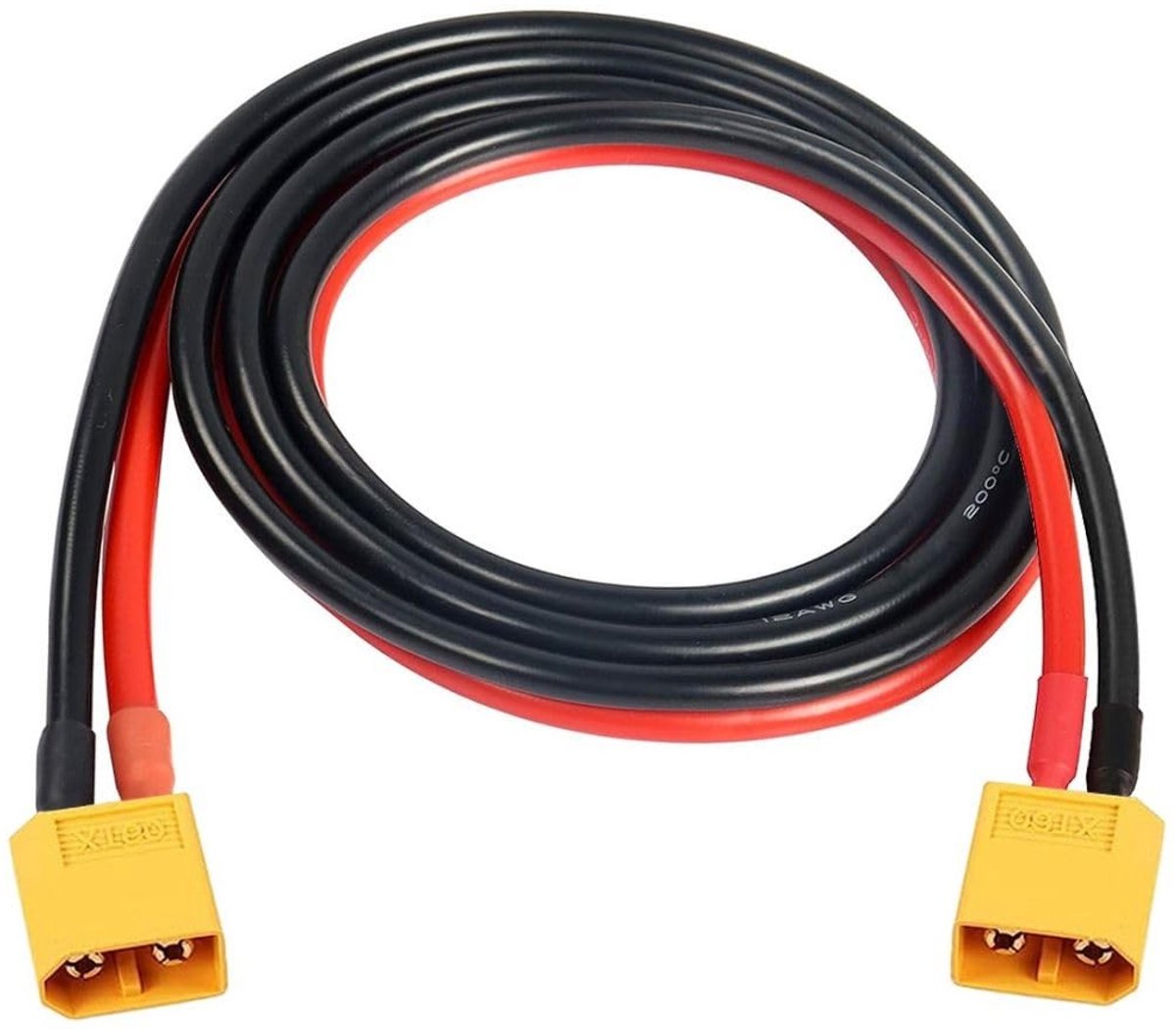 ONF3 - Verlengkabel - 12AWG - Geschikt voor RC Batterijen - 0.5M - Zonnepanelen - Hoogwaardige verbinding - Duurzaam