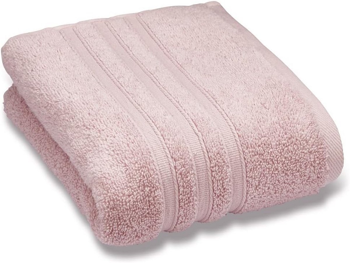 Luxe Zero Twist Handdoek Roze - Zacht en Absoluerend Badtextiel