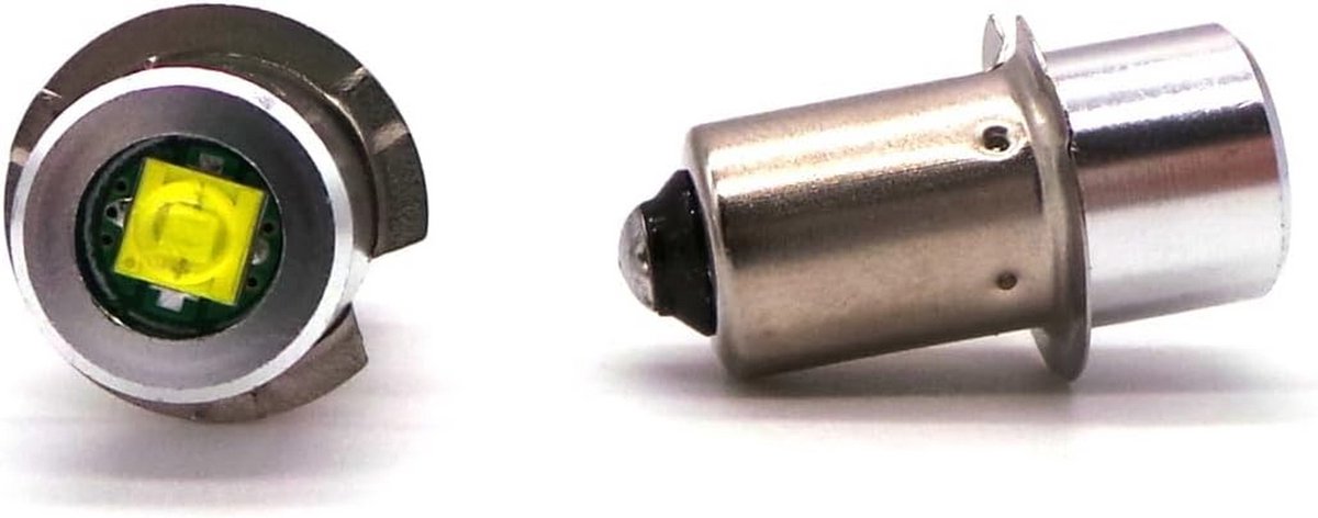 Krachtige LED Vervangingslamp voor Zaklampen - P13.5S / PX13.5 / HS3 Fitting