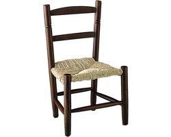 Aubry Gaspard chaise enfant, hêtre, marron, taille unique