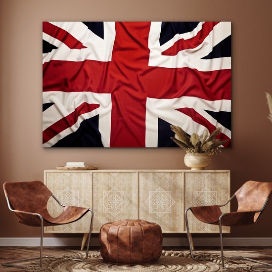 Le drapeau de la Groot Aluminium 180x120 cm - Tirage photo sur Aluminium (décoration murale métal) XXL / Groot format!