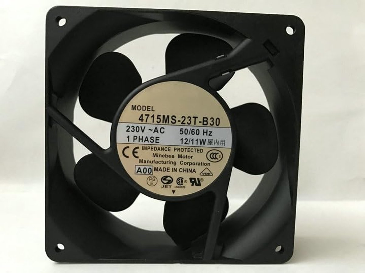 Ventilator 120mm - Koeler - Efficiënte Koeling - Aluminium Frame - 120x120x38mm