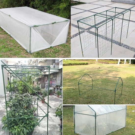 Een set van 12 verbindingsstukken voor tuinkassen - Constructieverbindingsstukken voor de tuin - Verbindingsstukken voor kassen - Constructieaccessoires voor kassen - Constructieverbindingsstukken voor meubels - Kasconstructies — afbeelding 2