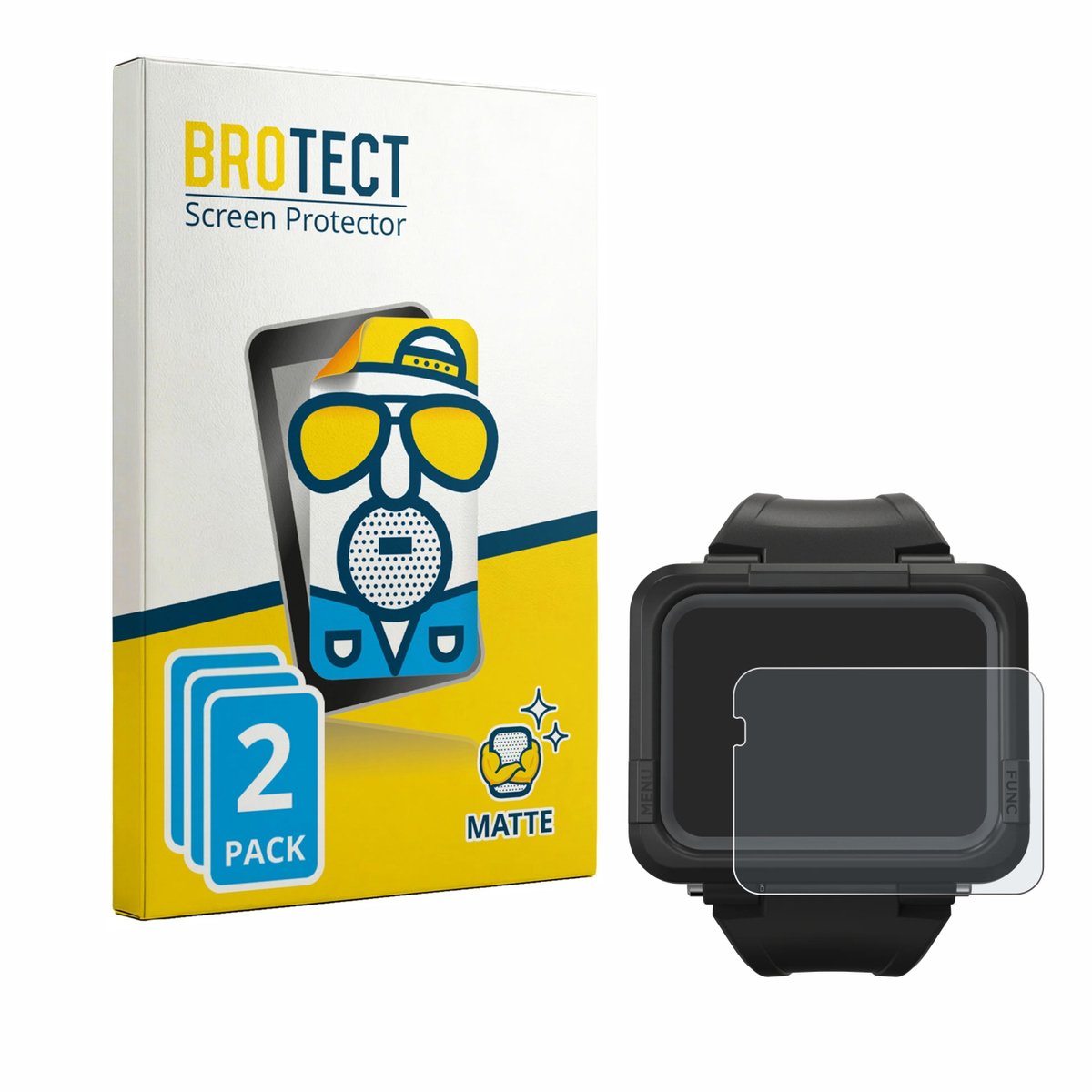 BROTECT - Screenprotector voor Shearwater Peregrine TX - Folie Beschermfolie matte 2 Stuks
