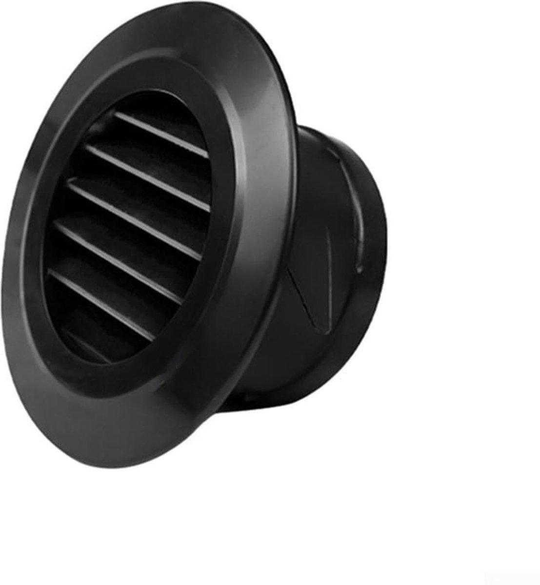 aladdien - Langdurige Zwarte Ronde Ventilatierooster Cover - Eenvoudige Installatie - 100MM - Efficiënte Luchtstroom - Duurzaam en Stijlvol - Geschi...