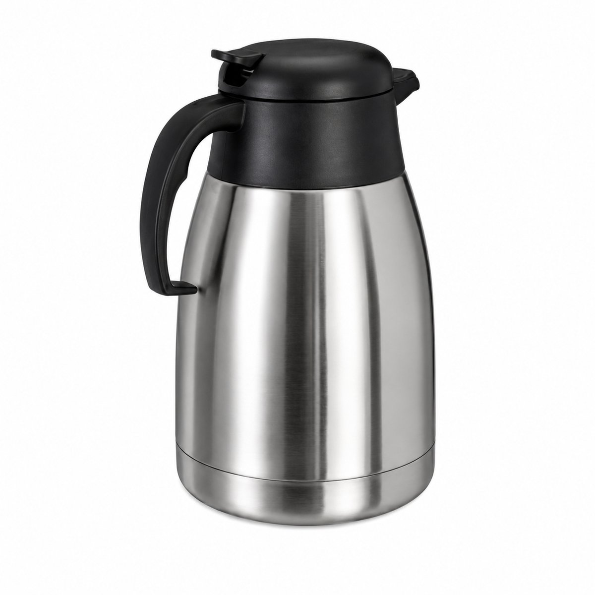 Vacuum Koffiekan 1,5 Liter – RVS Thermoskan Dubbelwandig met Kopercoating – 304 RVS Binnenzijde & 201 RVS Buitenzijde