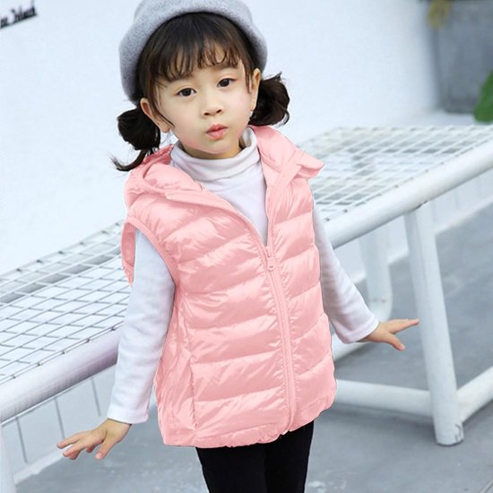 Baby Vest - Kinderen Jas - Buiten Spelen - Met Capuchon - 25 x 25 x 1 cm - Meerdere Kleuren — afbeelding 2