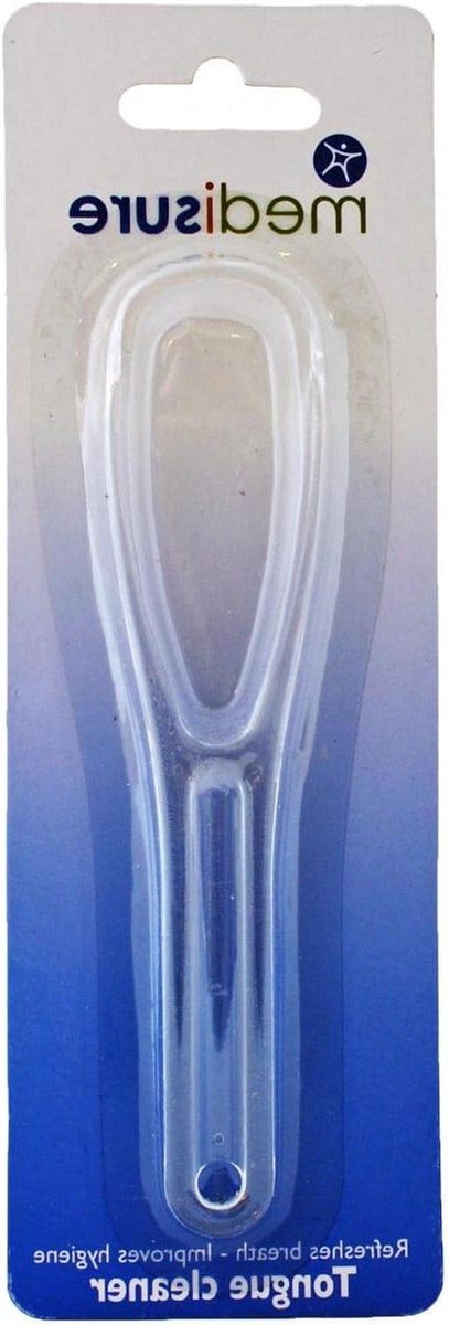 Tongschraper Set - Mondverzorging - Frisse Adem - Herbruikbaar Plastic - 2 Stuks - Blauw