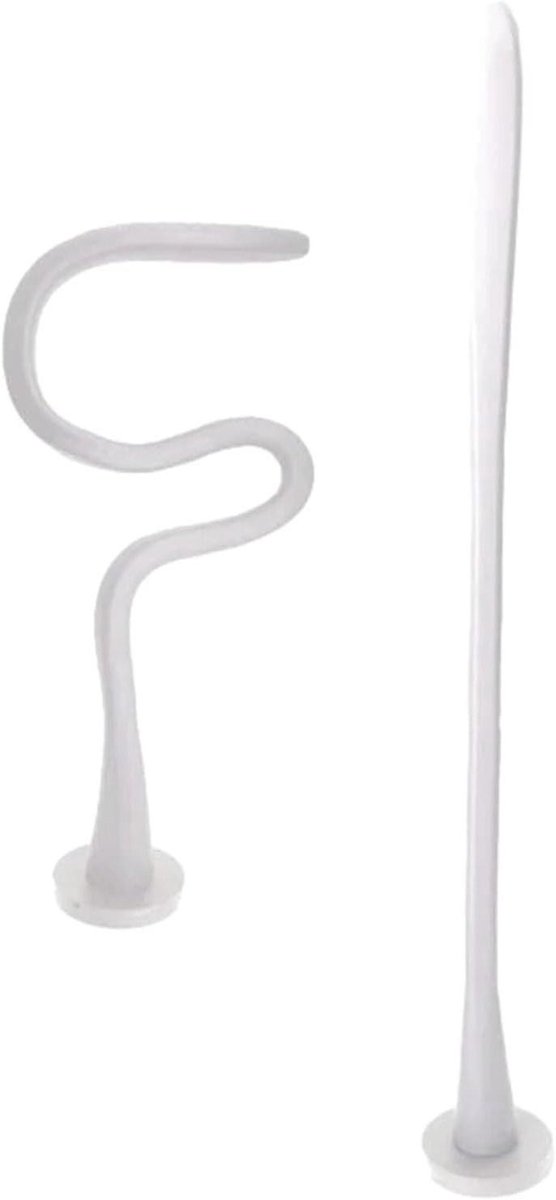 Wasmachine Deur Prop - Draaideurhouder - Wasmachine Deur Open - Verstelbaar Flexibel Ontwerp - 13 cm - Zwart