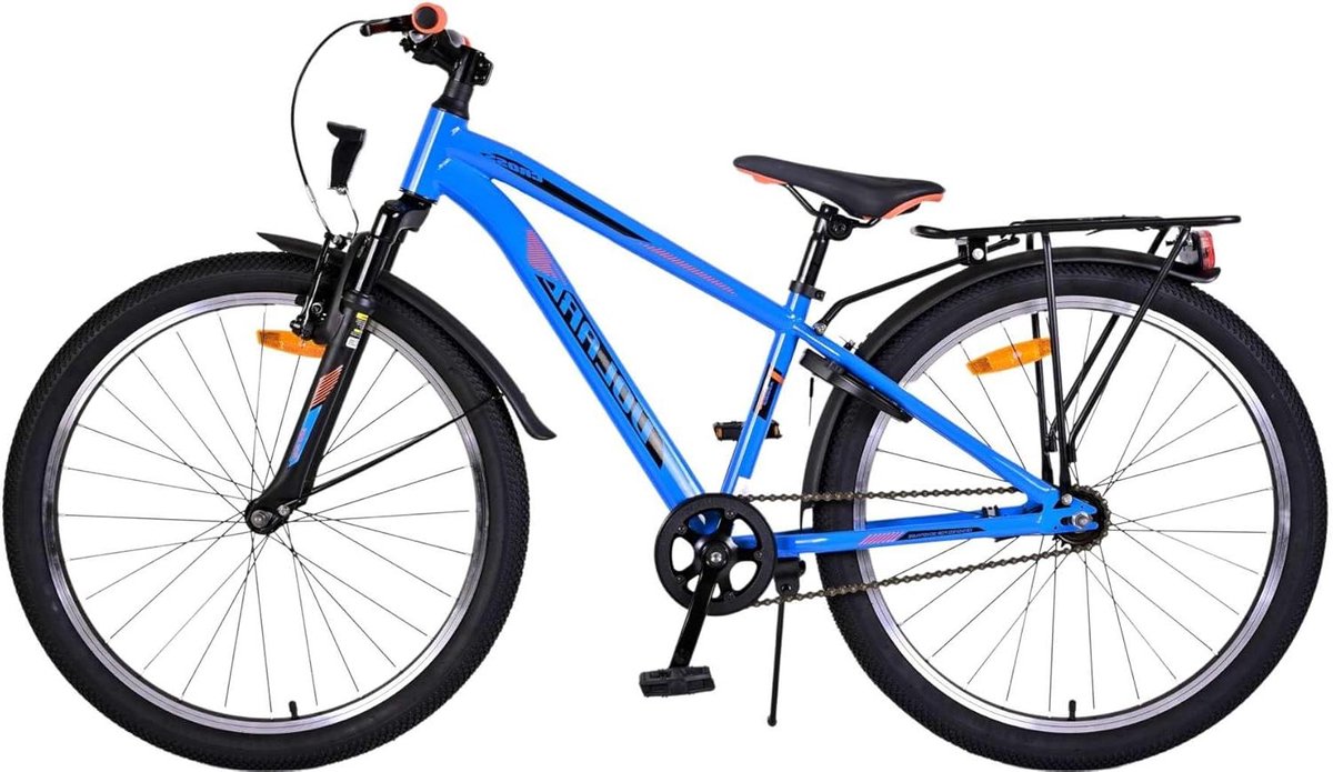 Kinderfiets Jongensfiets Buiten Spelen Groei Mee Met Kind 24 Inch Blauw