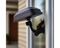 Zuignaphouder Antenne - RTK Houder - Robotmaaier GPS - Flexibel Instelbaar - N.v.t. - Zwart