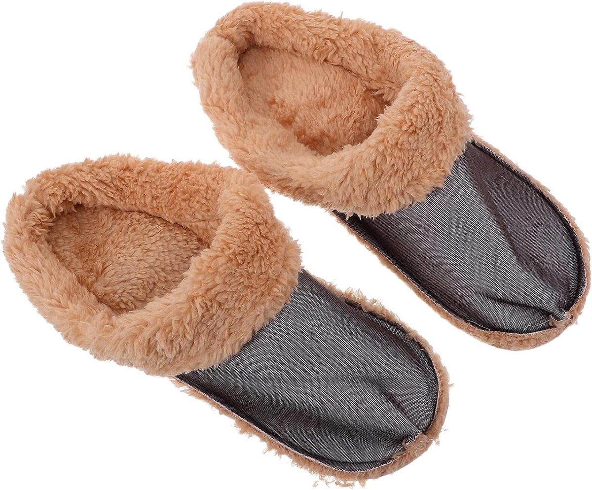 Schoenvoering - Klompen inleg - Warmte en comfort - Afneembaar en wasbaar - 27 cm lengte - Bruin