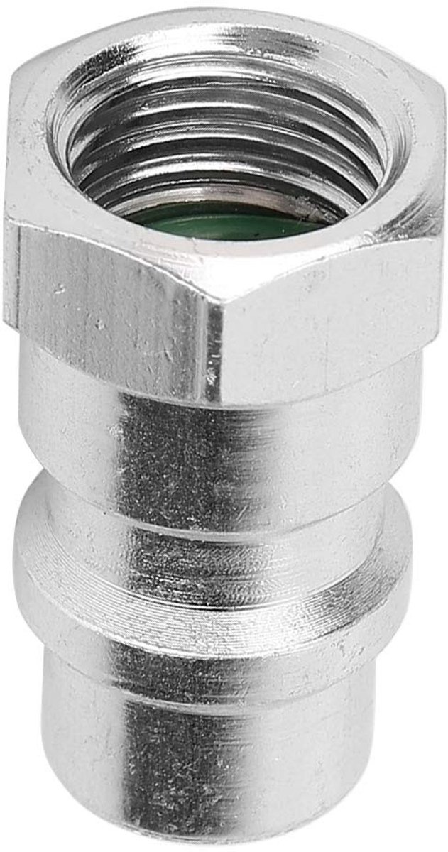 aladdien - Snelkoppeling R12 R22 R502 naar R134A Conversie - Betrouwbare verbinding - Zilver - Eenvoudig te installeren - Geschikt voor aircondition...