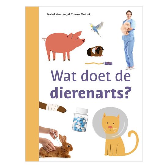 ik lees informatief - Wat doet de dierenarts? - cover