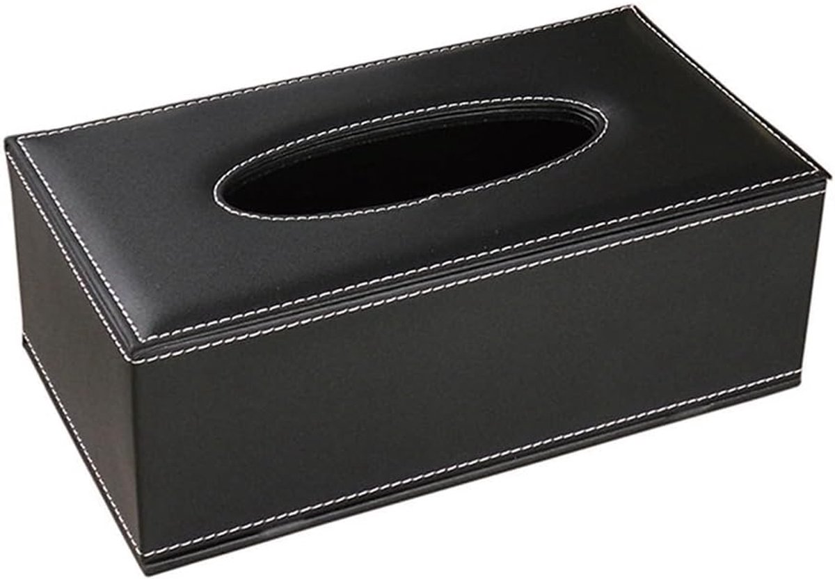 Tissuebox Houder - Servetten Doos - Woonkamer Decoratie - Stijlvolle Organizer - Klein Formaat - Effen Kleur — cadeau in Cadeau-ideeën - foto 5
