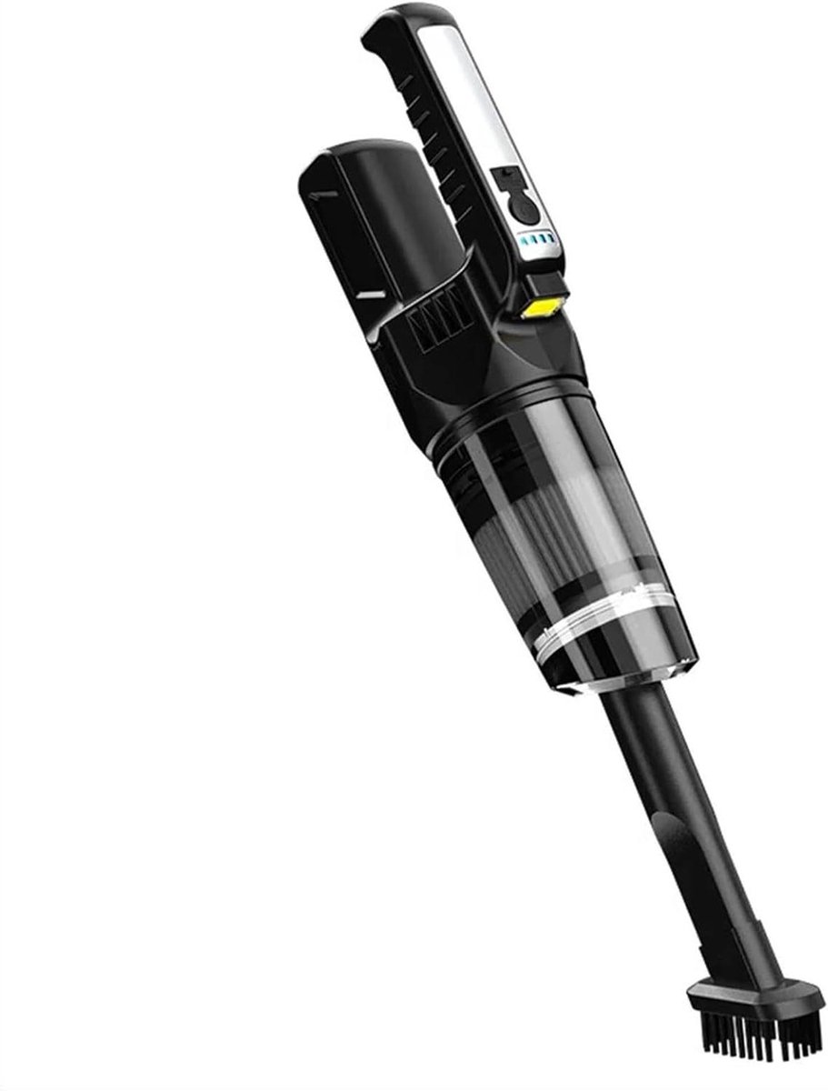 Draagbare Stofzuiger - Handstofzuiger Auto - Snelle Schoonmaak - Sterke Zuigkracht 9000Pa - 500g Lichtgewicht - Zwart